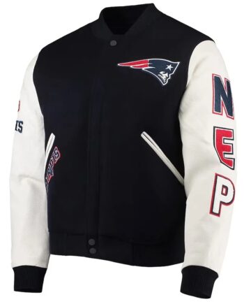 Varsity New England Patriots Logo Jacket - Modajacket