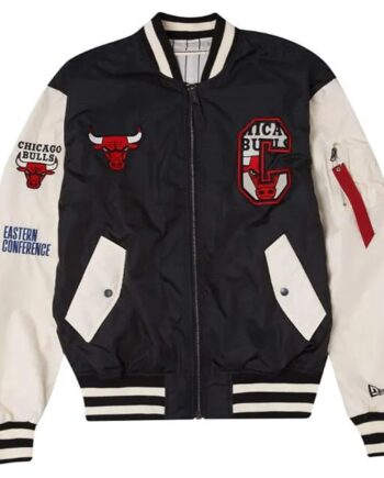 Chicago Bulls New Era Bomber Jacket - Modajacket
