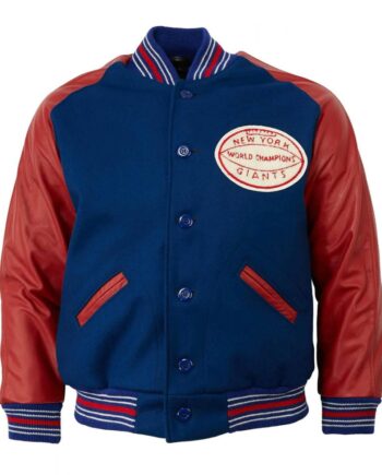 Varsity 1939 NY Giants Blue and Red Jacket - Modajacket