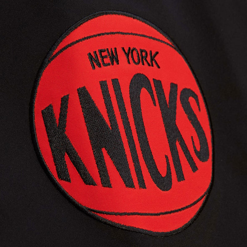 NY Knicks Black Out Satin Jacket 4 NY Knicks Black Out Satin Jacket
