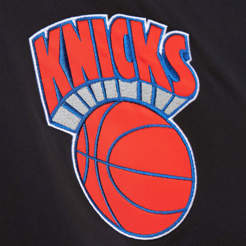 NY Knicks Black Out Satin Jacket 3 NY Knicks Black Out Satin Jacket