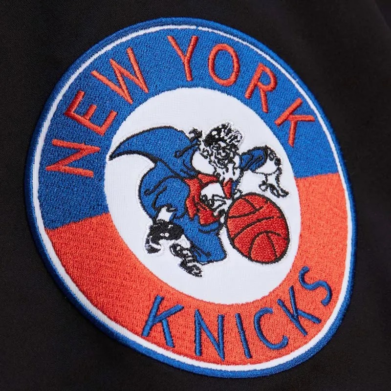 NY Knicks Black Out Satin Jacket 7 NY Knicks Black Out Satin Jacket