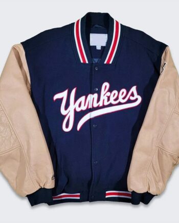NY Yankees Y2K World Series Varsity Jacket - Modajacket
