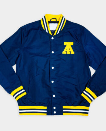 North Carolina A&T Aggies Retro Script Bomber Jacket - Modajacket