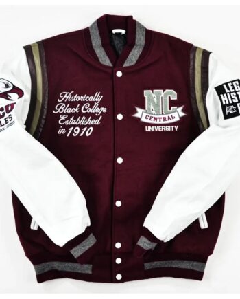 NCCU Motto 3.0 Varsity Jacket - Modajacket