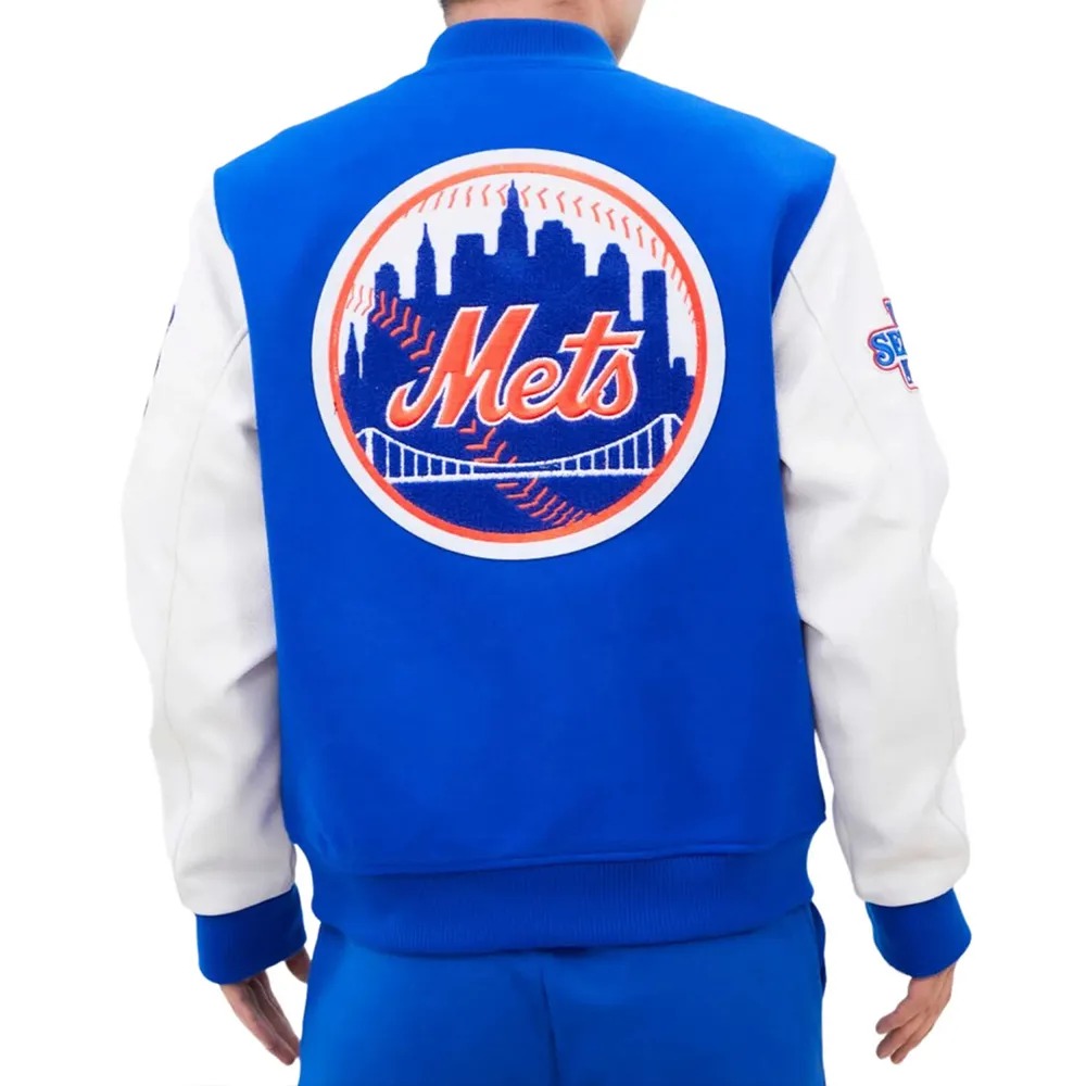 NY Mets Home Town Varsity Jacket 4 NY Mets Home Town Varsity Jacket