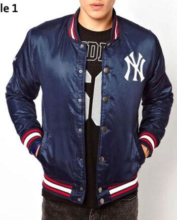 New York Yankees Baseball Satin Jacket - Modajacket