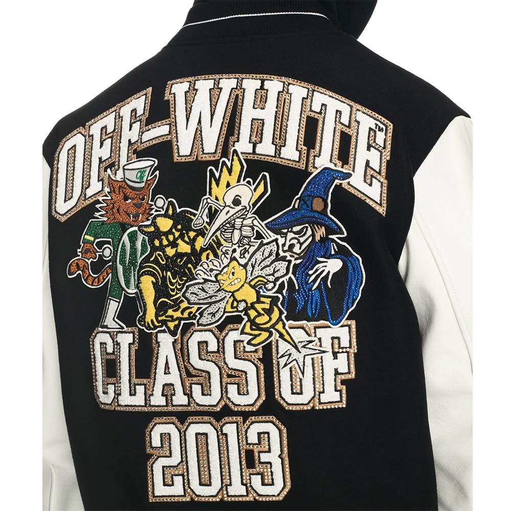 Off-White Classic 2013 Varsity Jacket 3 Off-White Classic 2013 Varsity Jacket