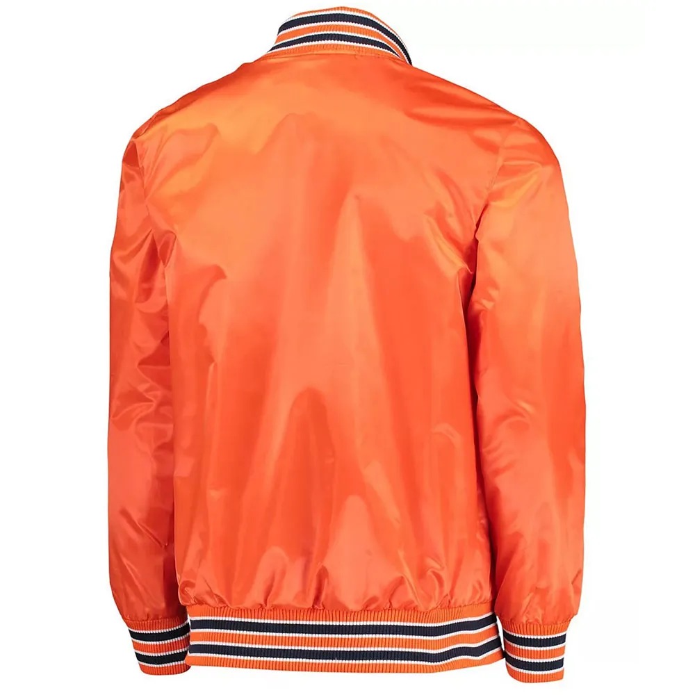 Denver Broncos Retro The Diamond Orange Jacket 2 Denver Broncos Retro The Diamond Orange Jacket