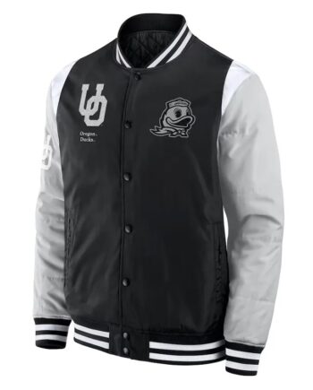 Elements Elite Oregon Ducks Black Jacket - Modajacket