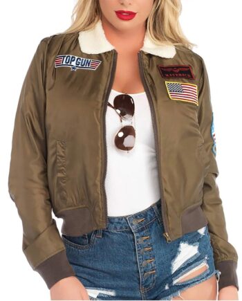 Top Gun Philadelphia Eagles Cheerleaders Jacket - Modajacket