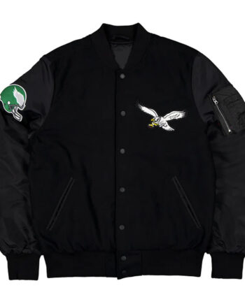 Philadelphia Eagles MA-1 Historic Varsity Jacket - Modajacket