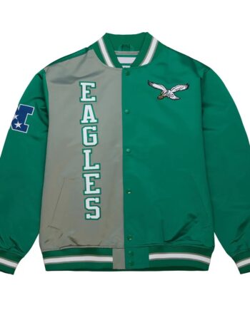 Philadelphia Eagles Team OG 2.0 Satin Jacket - Modajacket