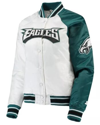 Philadelphia Eagles Hometown Satin Jacket - Modajacket