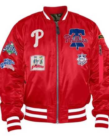 Philadelphia Phillies MA-1 Bomber Jacket - Modajacket