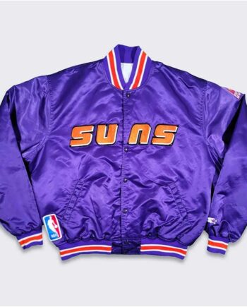 90s Phoenix Suns Purple Starter Jacket - Modajacket