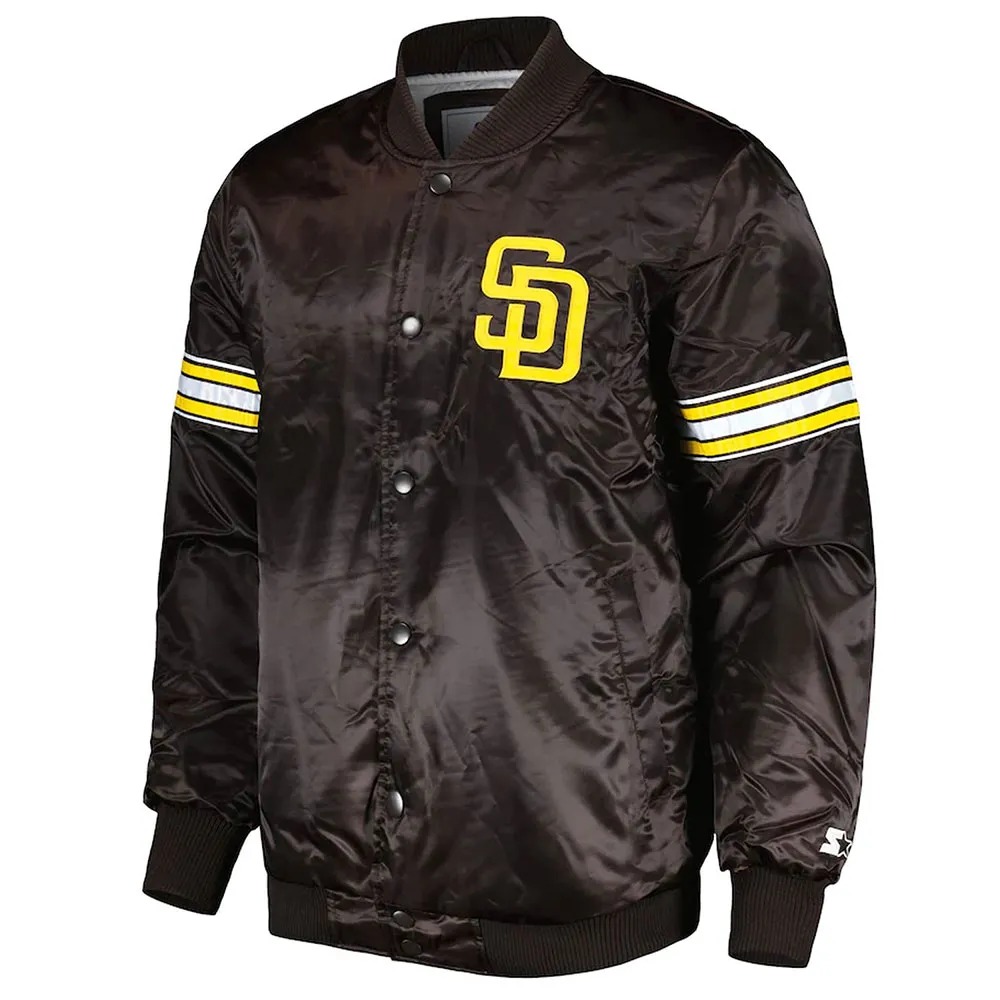 San Diego Padres Pick & Roll Jacket 1 San Diego Padres Pick & Roll Jacket - Modajacket