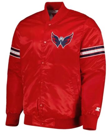 Washington Capitals Pick & Roll Red Jacket - Modajacket