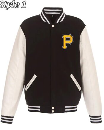 Varsity Pittsburgh Pirates Black/White Jacket - Modajacket