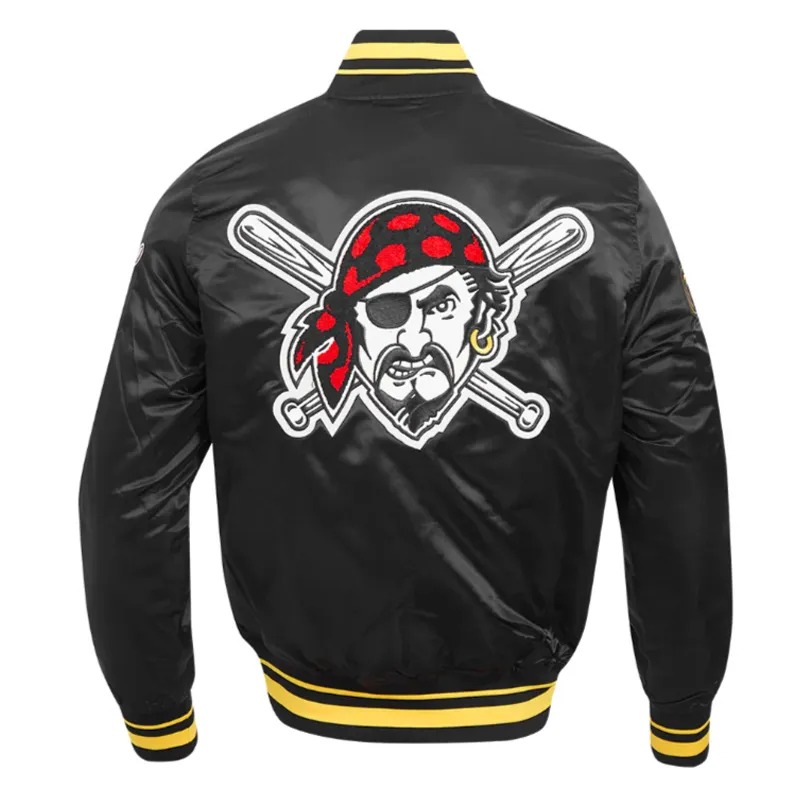 Pittsburgh Pirates Mashup Satin Jacket 4 Pittsburgh Pirates Mashup Satin Jacket