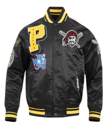 Pittsburgh Pirates Mashup Satin Jacket - Modajacket