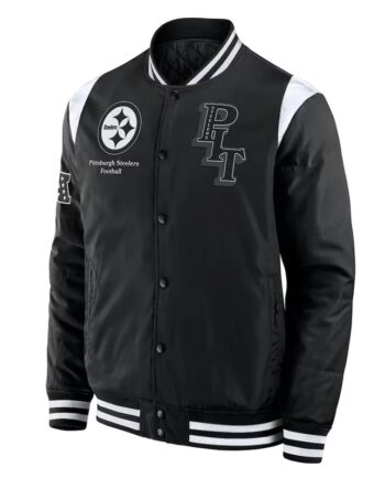 Elements Elite Pittsburgh Steelers Black Jacket - Modajacket