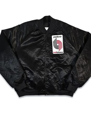 80s Portland Trail Blazers Bomber Jacket - Modajacket