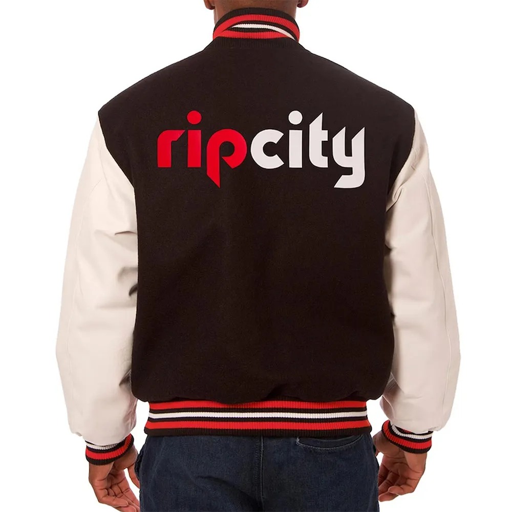 Portland Trail Blazers Varsity Jacket 2 Portland Trail Blazers Varsity Jacket