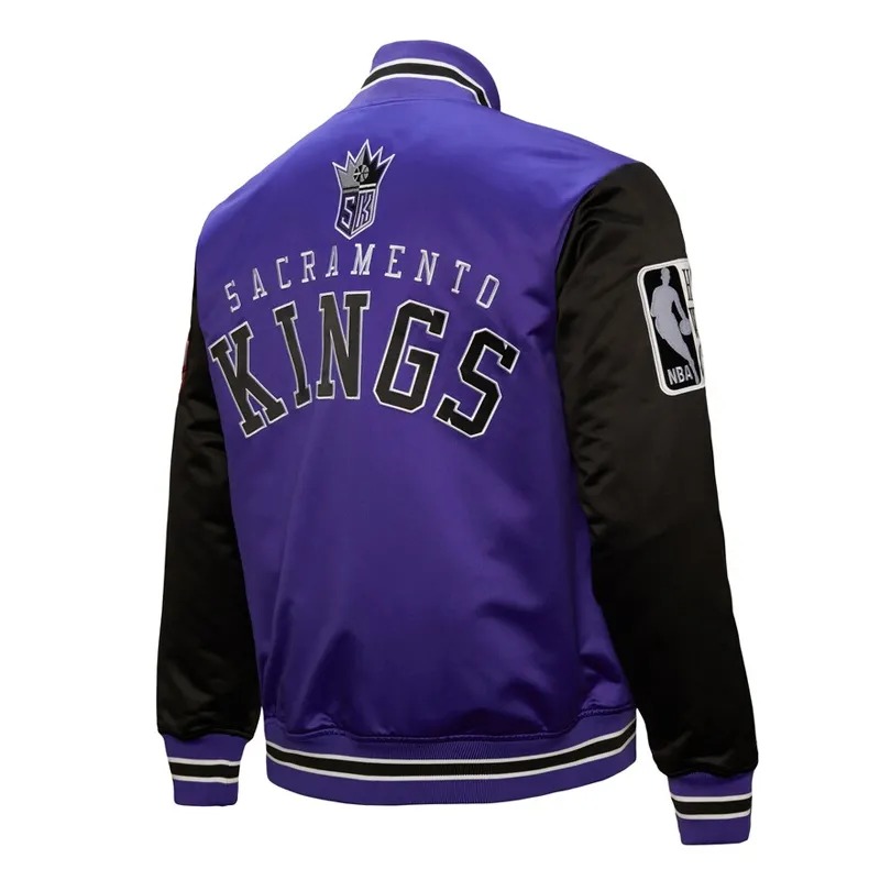 Primetime Sacramento Kings Purple and Black Jacket 2 Primetime Sacramento Kings Purple and Black Jacket