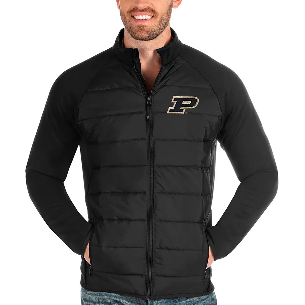 Purdue Boilermakers Black Puffer Jacket 2 Purdue Boilermakers Black Puffer Jacket