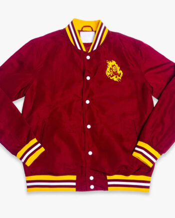 Arizona State Sun Devils Retro Red Bomber Jacket - Modajacket