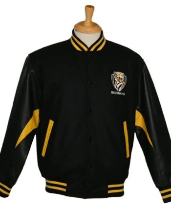 Collegiate Richmond Tigers Black Varsity Jacket - Modajacket