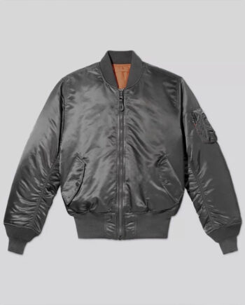 The Batman Robert Pattinson Bomber Gray Jacket - Modajacket