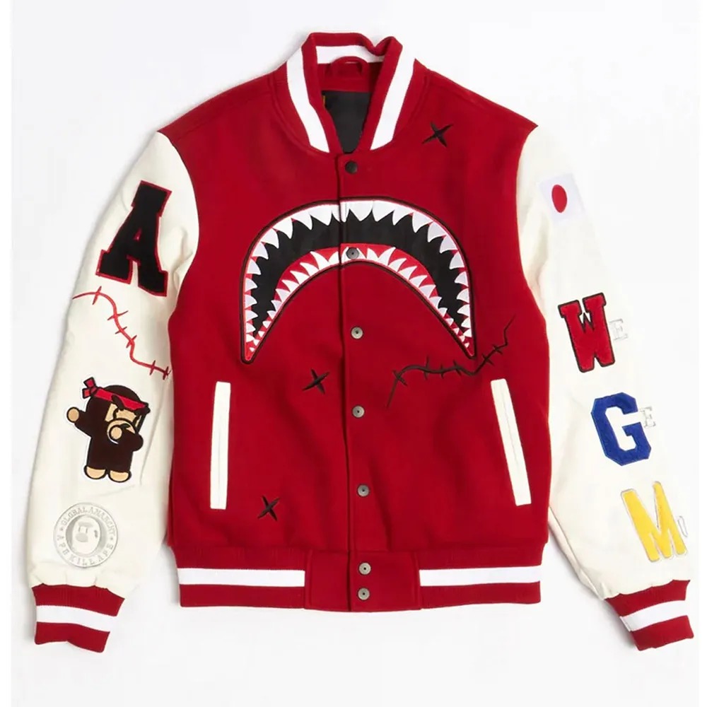 Robert Phillipe We Killed Ape Varsity Jacket 1 Robert Phillipe We Killed Ape Varsity Jacket - Modajacket