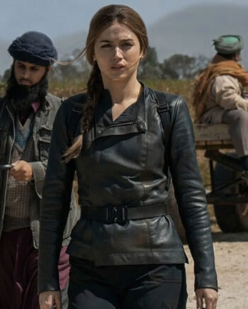 Ana De Armas Ghosted Leather Jacket - Modajacket