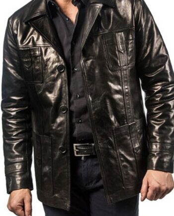 John Simm Life on Mars Black Leather Jacket - Modajacket