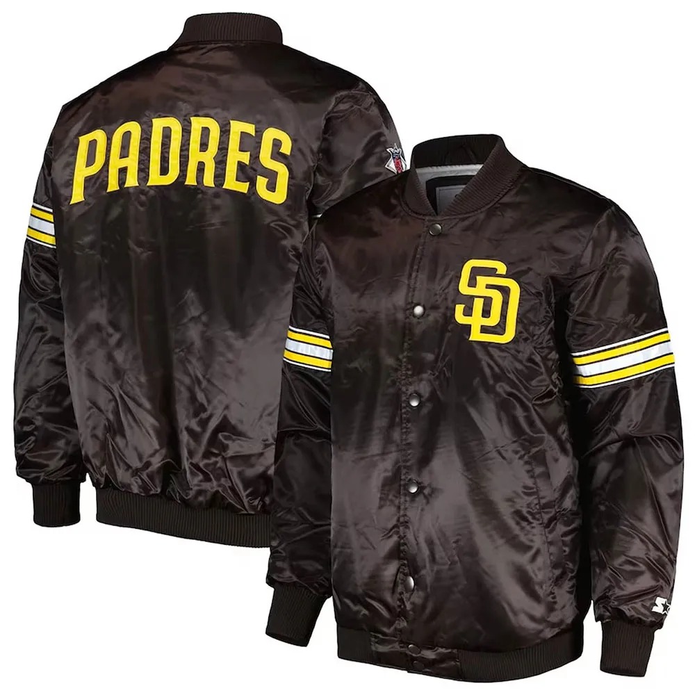 San Diego Padres Pick & Roll Jacket 3 San Diego Padres Pick & Roll Jacket