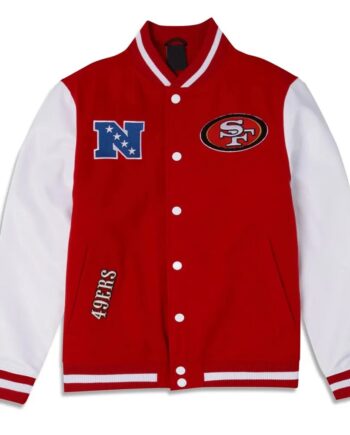 San Francisco 49ers 3rd Down Varsity Jacket - Modajacket