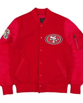 San Francisco 49ers MA-1 Historic Varsity Jacket - Modajacket