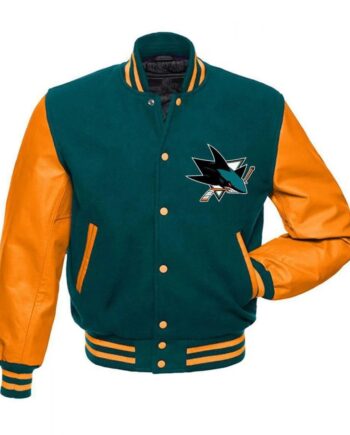 San Jose Sharks NHL Varsity Jacket - Modajacket
