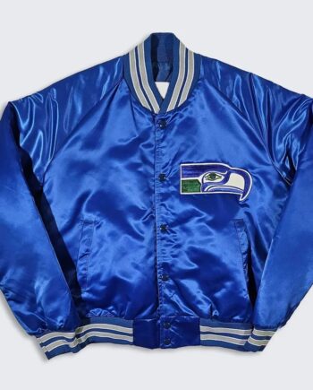 Vintage 80s Seattle Seahawks Bomber Jacket - Modajacket
