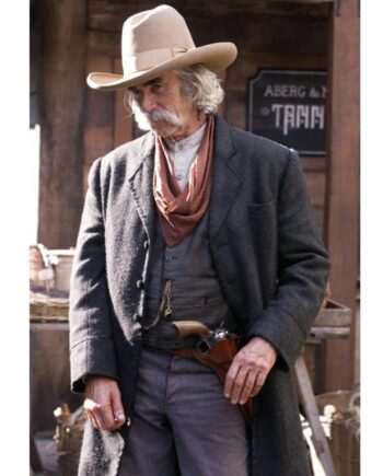 1883 Sam Elliott Grey Coat - Modajacket