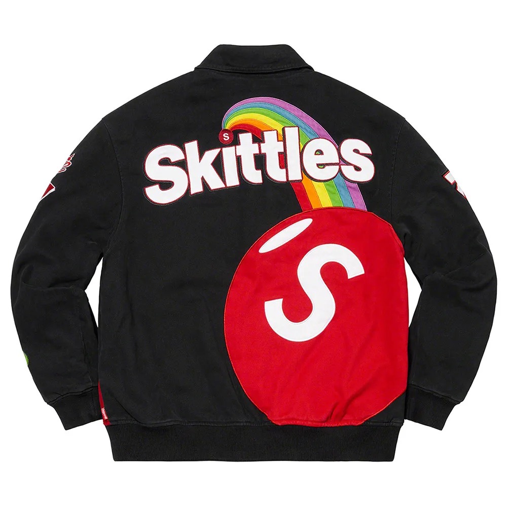 Skittle Supreme Varsity Jacket 4 Skittle Supreme Varsity Jacket