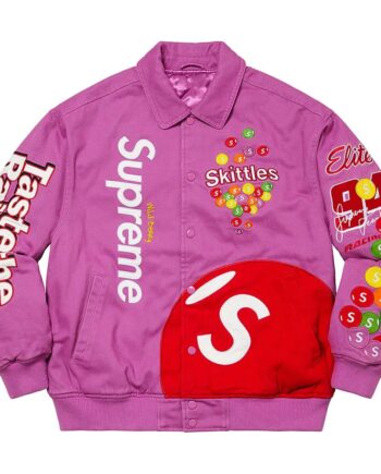 Skittle Supreme Varsity Jacket - Modajacket