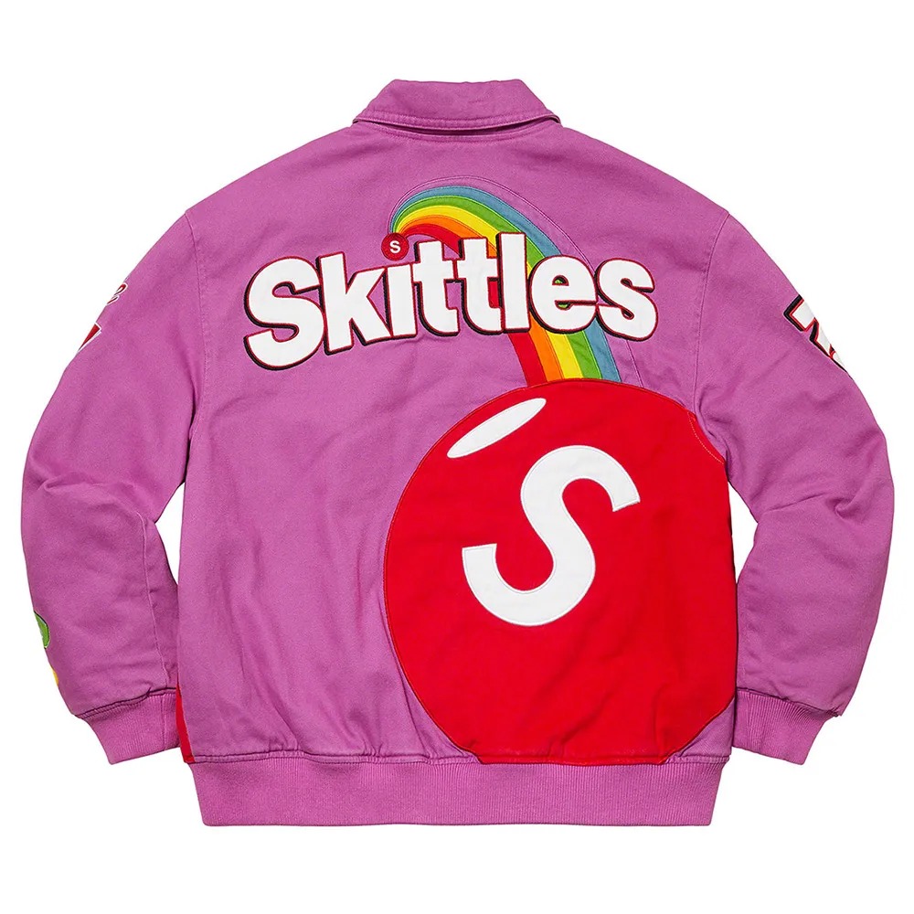 Skittle Supreme Varsity Jacket 3 Skittle Supreme Varsity Jacket
