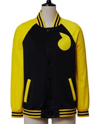 Soul Eater Black and Yellow Varsity Jacket - Modajacket