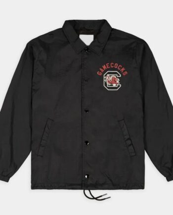 South Carolina Gamecocks Vintage Logo Coaches Jacket - Modajacket