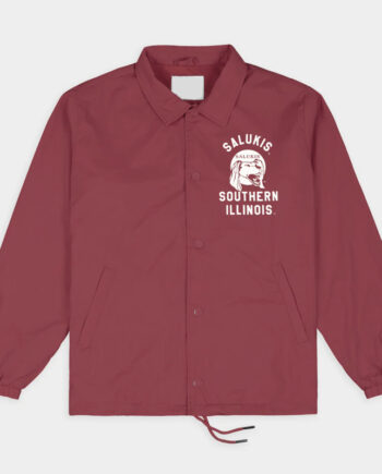 SIU Salukis Retro Barking Saluki Coaches Jacket - Modajacket