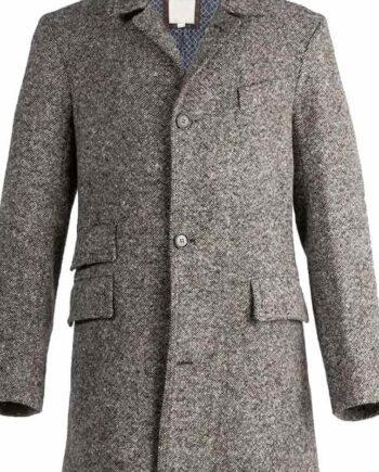 Ben Whishaw Spectre Grey Coat - Modajacket