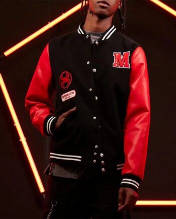 Miles Morales Spider-Man Across the Spider-Verse Varsity Jacket - Modajacket